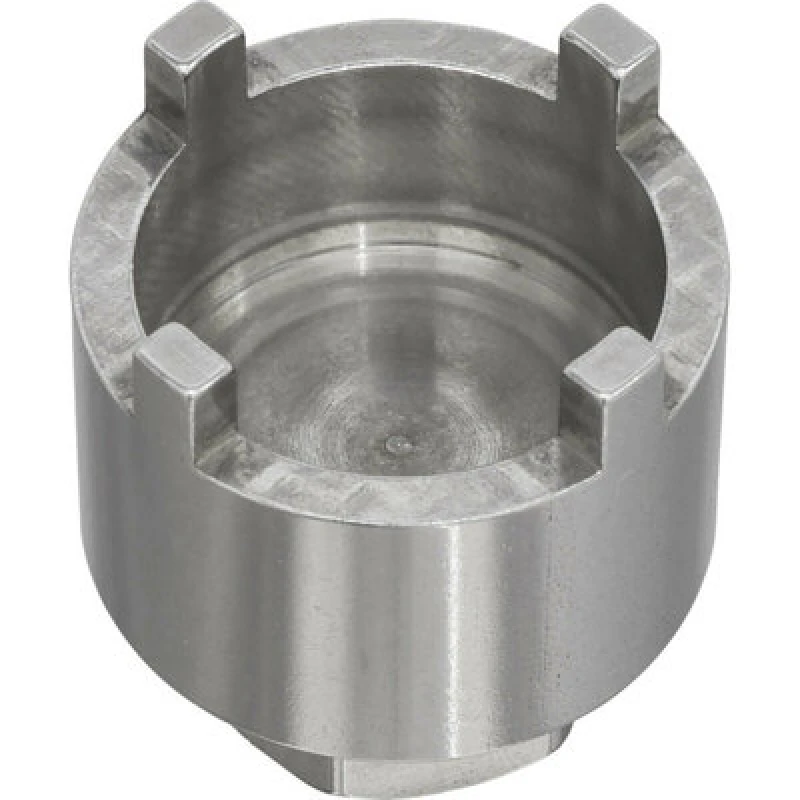 Image of Loops 30mm Motorcycle Swingarm Castellated Locknut Socket - 4 Pin / Tooth 1/2" Drive Multi