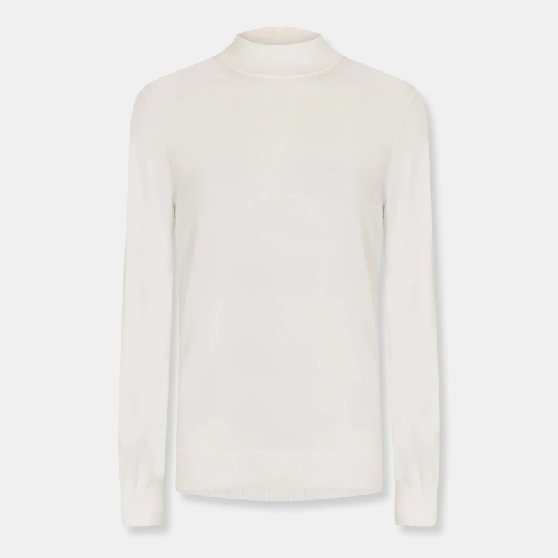 Image of Boss Mens Guro Crew Sweater White male 2XL