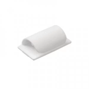 Image of D-Line Cable Clips Self-Adhesive White Pack of 20 CTC1P20PK
