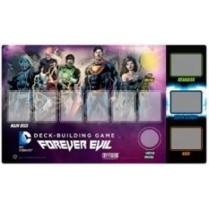 Image of DC Deck Building Forever Evil Playmat