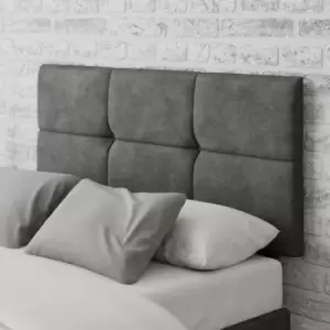 Image of Caine Kimiyo Linen Headboard Dark Grey