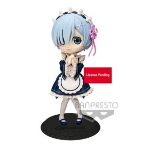 Image of Rem Ver. B (Re: Zero Starting Life in Another World) Q Posket Mini Figure