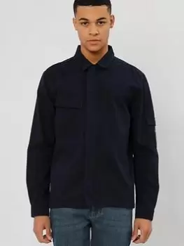 Image of Religion Evade Shirt, Dark Blue, Size S, Men