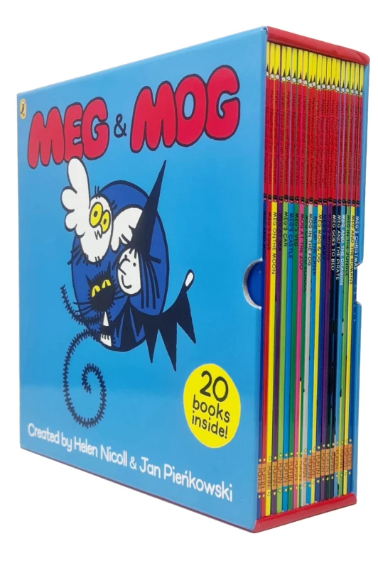 Image of Meg and Mog Complete 20 Book Collection Helen Nicoll & Jan Pienkowski Books