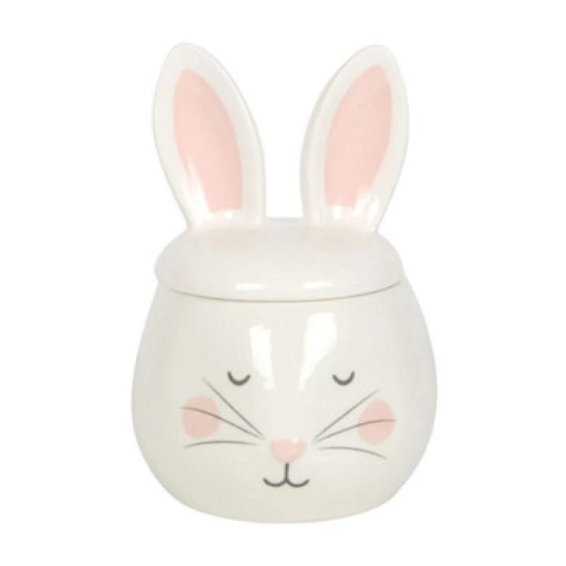 Image of Something Different Something Different Bunny Face Oil Burner in White White One Size Unisex 5063470535897