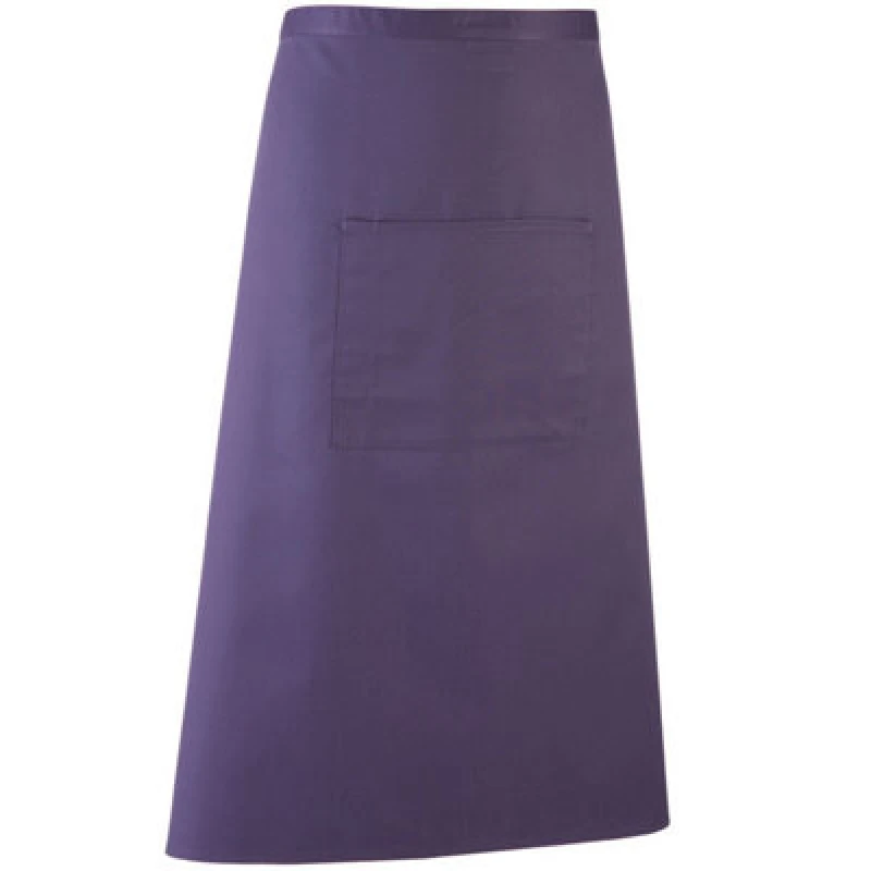 Image of Premier Premier Colours Bar Apron in Purple Purple One Size Unisex 5063470679997