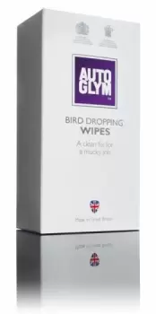 Image of Autoglym Bird Dropping Wipes 10 Pack