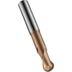 Image of S531 12.00MM Carbide 2 Flute Long Reach Ball Nosed Slot Drill TiSiN Coated