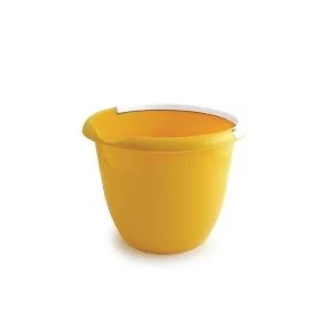 Image of Plastic 10 Litre Bucket Yellow BUCKET.10Y