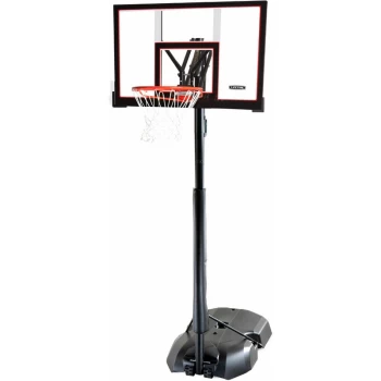 Image of Lifetime - Adjustable Portable Basketball Hoop (48-Inch Polycarbonate) - Black