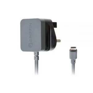 Image of Griffin PowerBlock UK USB Type C Travel Charger Black