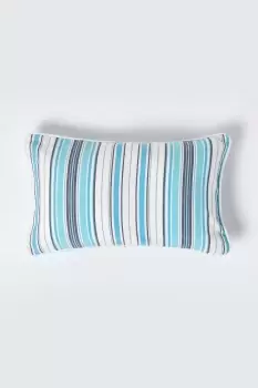 Image of Cotton New England Stripe Cushion Cover