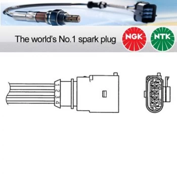 Image of 1x NGK NTK Oxygen O2 Lambda Sensor OZA510-AU4 OZA510AU4 (0047)