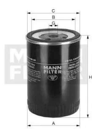 Image of Fuel Filter WK950/3 by MANN