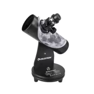 Image of Celestron Firstscope 76 Signature Series Moon by Robert Reeves Refractor 15x Black Gray