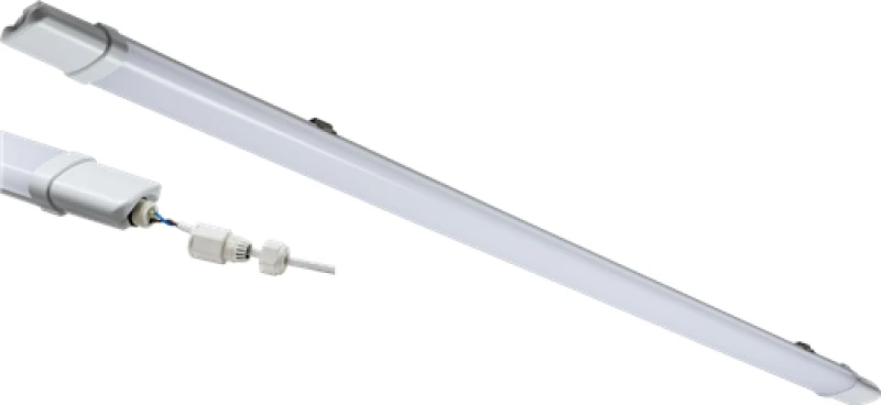 Image of Netlighting Knightsbridge TorlanECO Fast Fix 230V IP65 4FT 1250mm 36W LED Batten 4000K TORE4K36 White