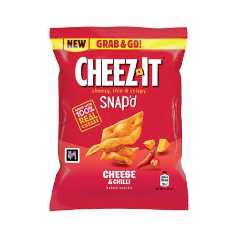 Image of Kelloggs Cheez-It SnapD Cheese + Chilli 40g (20 Pack) 7017806000