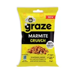Image of Graze Marmite Crunch Bag 52g (Pack of 18) 3249