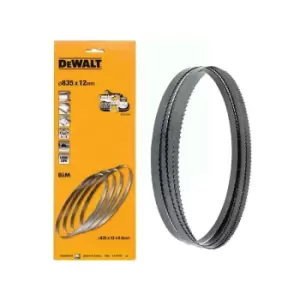 Image of DEWALT DT8463 Bandsaw Blades 4 Pack - 835mm x 12mm x 14 18TPI Suit DCS371