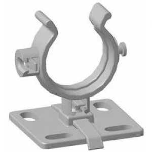 Image of HellermannTyton 161 64012 HWBASEA HIRHS BK 50S HWPP Clips And Mounting Plate Black