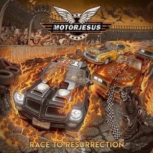Image of Race to Resurrection by Motorjesus CD Album