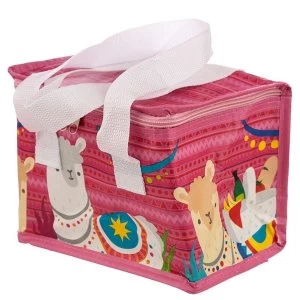Image of Llama Design Lunch Box Cool Bag