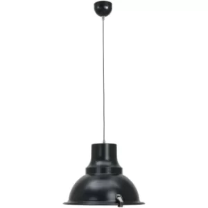 Image of Sienna Parade Dome Pendant Ceiling Lights Black Matt, Glass Matt, Metal