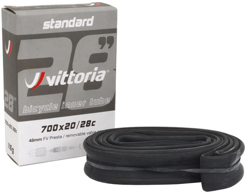 Image of Vittoria STANDARD tube 700x20 / 28c Valve 60 mm