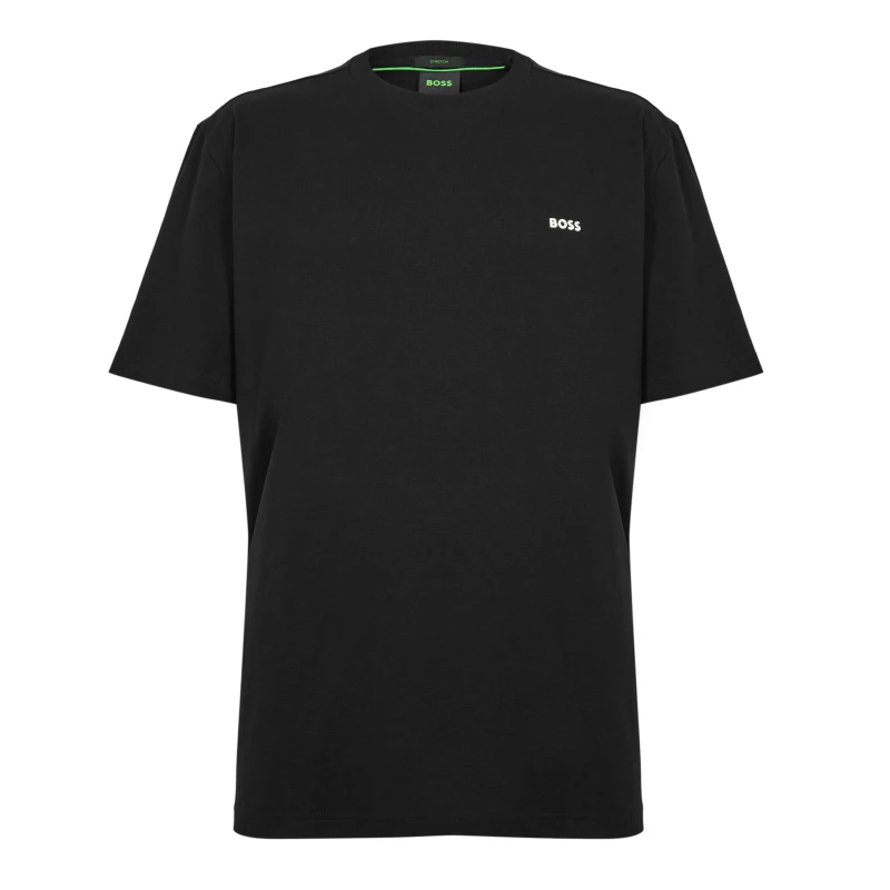 Image of Boss Mens Logo T-Shirt, Logo Design Black male S
