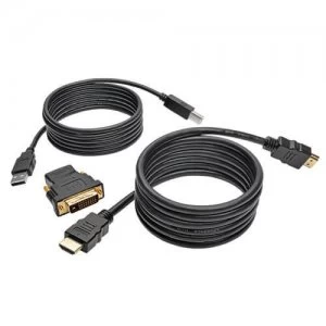 Image of Tripp Lite HDMI Dvi USB Kvm Cable Kit 6ft