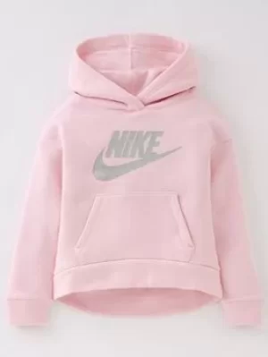 Image of Boys, Nike Futura Fleece Hoody, Pink, Size 4-5 Years