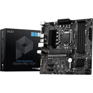 Image of MSI B560M Pro VDH Intel Socket LGA1200 H5 Motherboard