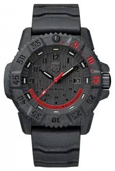 Image of Luminox Master Carbon Seal 3800 Limited Edition Black & Red Watch