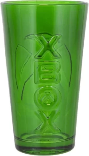 Image of Xbox Xbox Logo Drinking Glass green