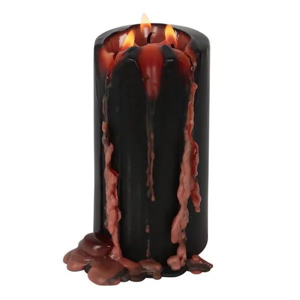 Image of Large Vampire Blood Pillar Candle