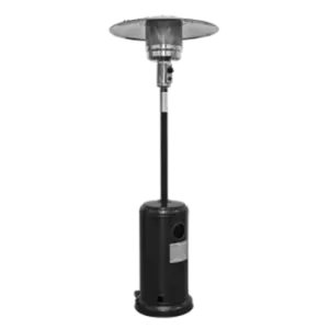Image of Dellonda Outdoor Garden Gas Patio Heater 13kW Commercial & Domestic Use, Black -