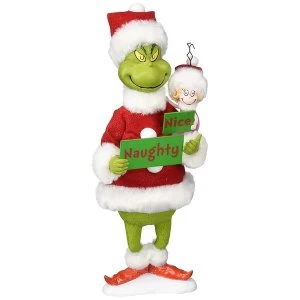 Image of Naughty or Nice Grinch Figurine