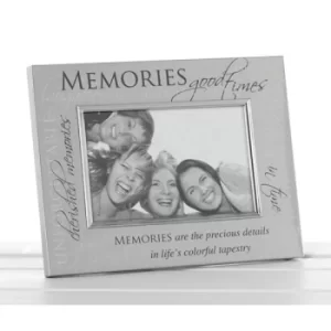 Image of Satin Silver Sentiment Frame Memories