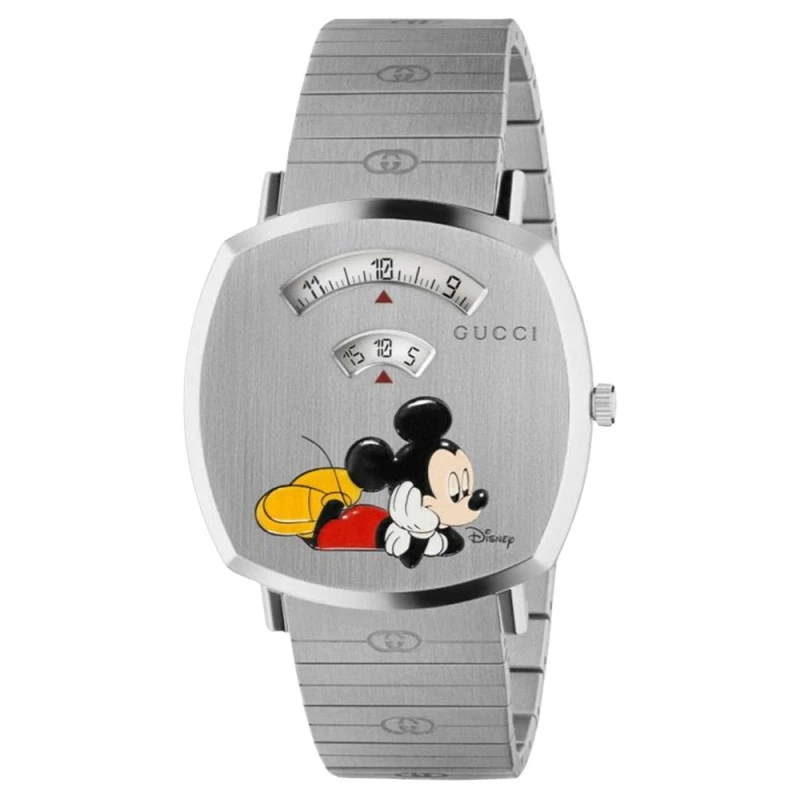 Image of Gucci YA157419 Grip 35mm Unisex Stainless Steel Watch