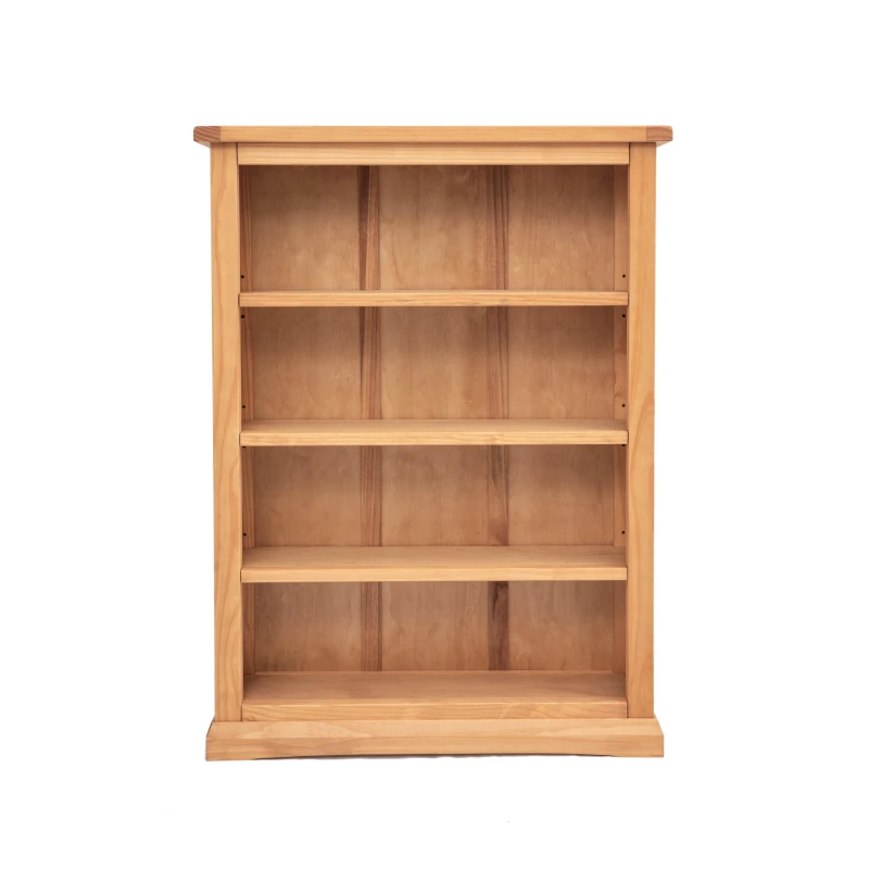 Image of Cabinet Bits Bookcase with plinth 120x90x25cm in Light Brown Size: 120 x 90 x 25cm Light Brown Unisex 120 x 90 x 25 cm