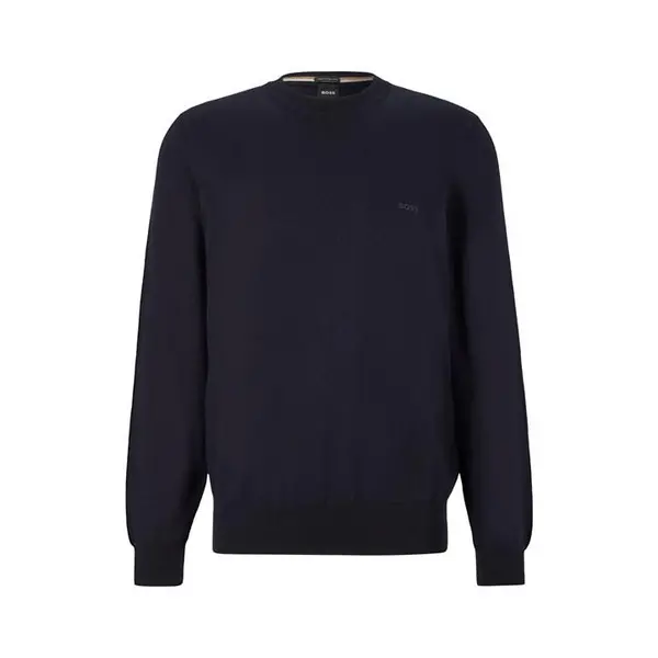 Image of Boss Hugo Boss Pascas Knit Jumper Mens - Blue S