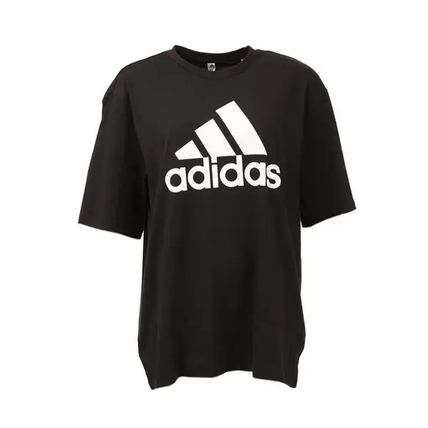 Image of adidas Big Logo Boyfriend T-Shirt - Black 12