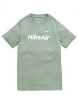 Image of Nike Boys Nike Air T-Shirt - Grey