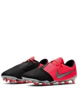 Image of Nike Phantom Venom Pro Firm Ground Football Boots - Red/Black