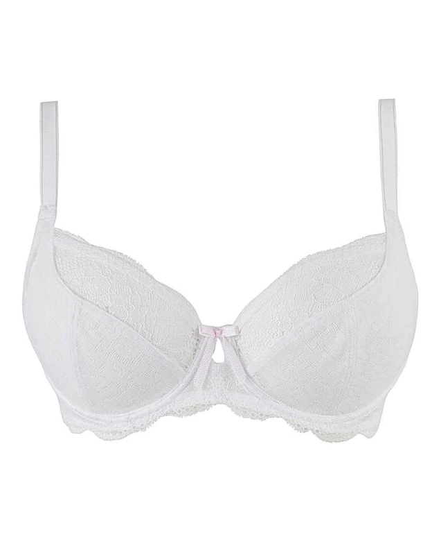Image of Freya Freya Fancies Plunge Wired Bra White White - Freya - Size: 32DD White Female 32DD YC50639
