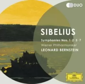 Image of Sibelius Symphonies Nos 1 2 5 & 7 by Jean Sibelius CD Album