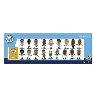 Image of Soccerstarz Man City Team Pack 18 figure 2019/20 Version Figures
