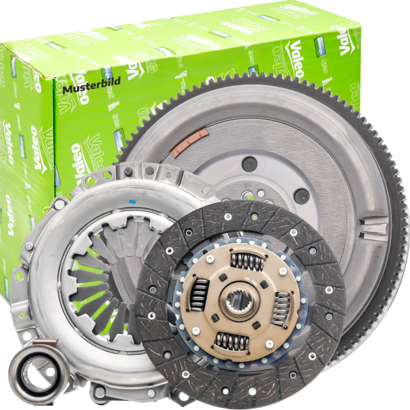 Image of VALEO FULLPACK DMF 837041 Clutch with dual-mass flywheel with screw set, with clutch release bearing AUDI: A4 B5 Saloon, A4 B6 Saloon, A4 B6 Avant Cl