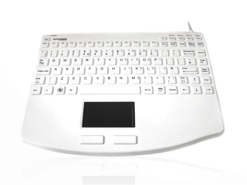 Image of Accuratus AccuMed 540 V2 VESA keyboard Medical USB QWERTY UK English W