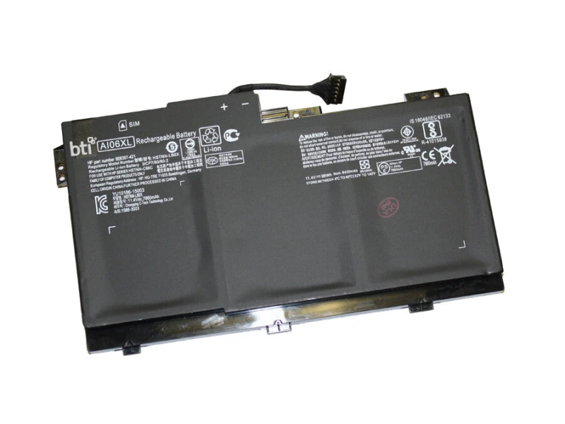 Image of BTI HSTNN-LBX6 compatible 96Wh 6-cell battery for HP Zbook 17 G3